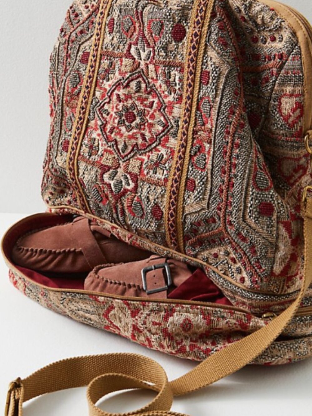 FREE PEOPLE Moroccan Weekender Bag - Picture 2 of 6